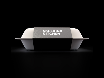 Skelking Kitchen Food box brand brand identity branding logo logo design logo ideas logo inspiration logos packaging product rebrand visual identity