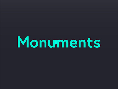 Monument logotype