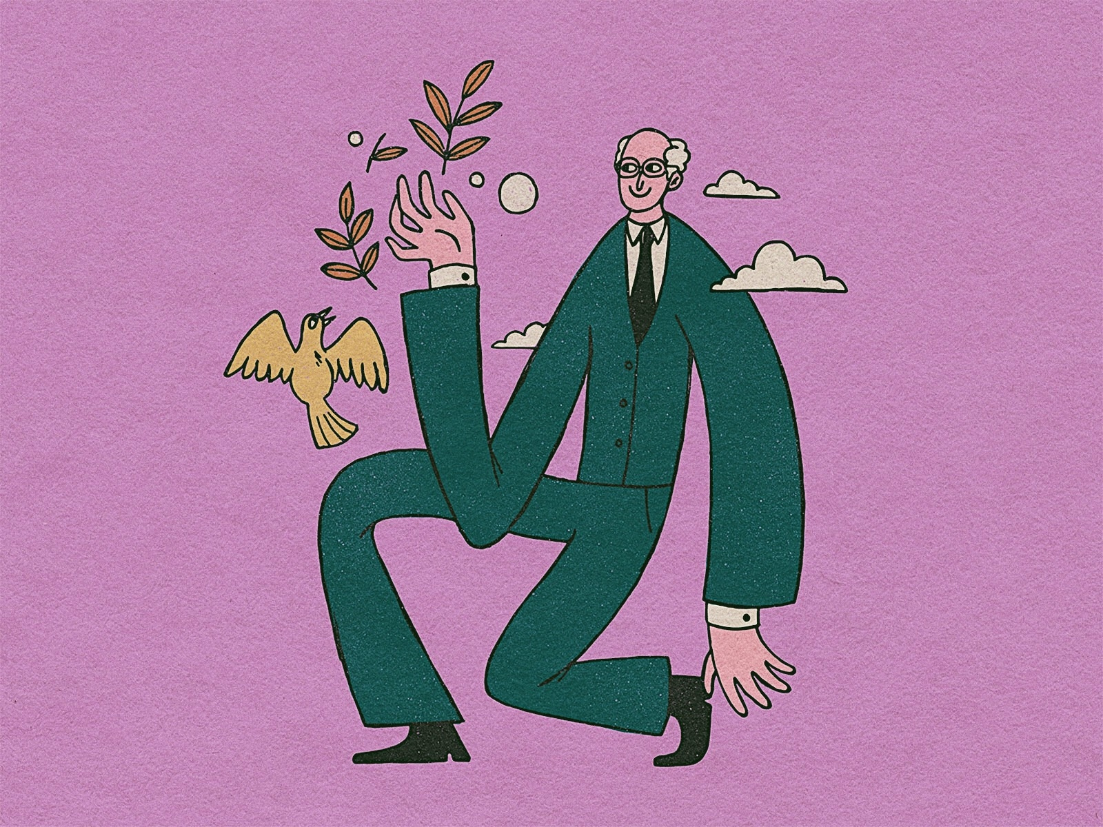 Bernie Sanders By Christina Moreland On Dribbble