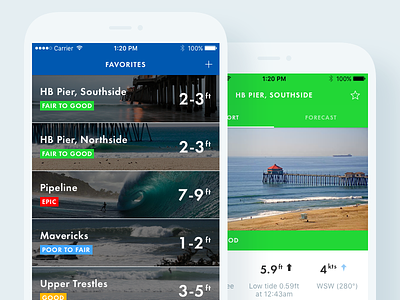 Surfline App app cam favorites map mobile onboarding surf