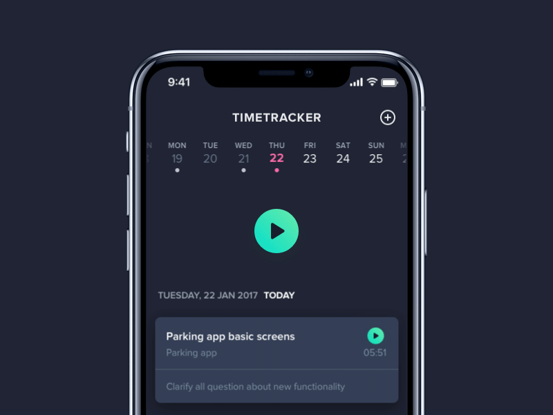 Night mode for the Time tracker admin panel animation calendar dashboard e commerce employee filter internia logo management app night mode notifications projects saas salary task team timer tracker tracking