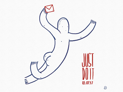 Just Do It election france humor illustration naked vote