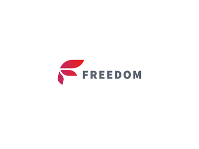 Freedom flower freedom icon logo