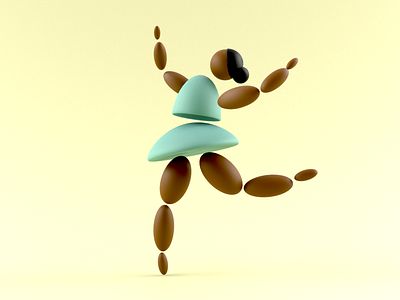 Dancer 3d arnold autodesk maya maya