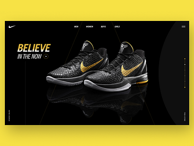 Believe in the Now - Nike Concept