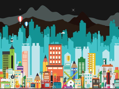 Creative City By Mansi Majithia On Dribbble