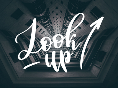 Look Up ->