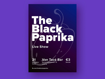 Live Show Poster typography