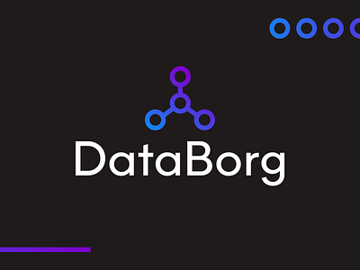 DataBorg logo ai branding graphic design logo logotype ml