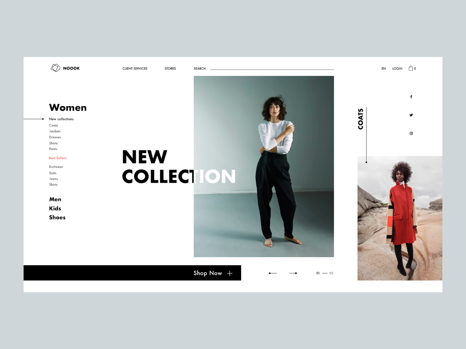 Noook Store by Andrey Polyakov on Dribbble