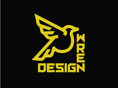 Wren Design bird design graphic art graphic design logo logos type wren