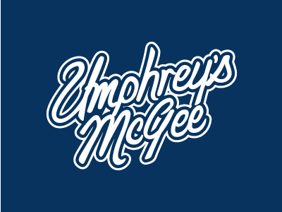 Umphrey's McGee Type Design art design graphic art graphic design live music logo logos music typography umphreys mcgee wren design
