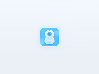 Camera icon 3d app design icon ui 应用