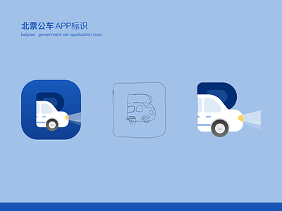 北票公车APP 图标 Beipiao  Government car application icon.