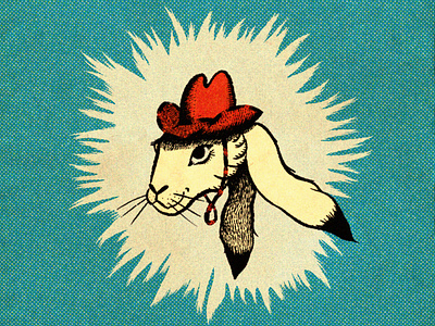 A Rootin' Tootin' Cowboy BunBun