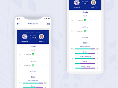 Football club app concept elegant football app football match stats iphone design minimalist design mobile app design mobile app experience ux ui