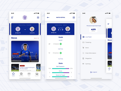 Football Club - Design Concept