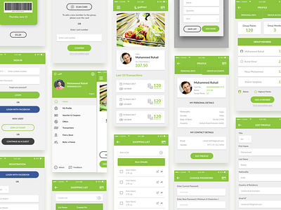 Customer Loyalty Mobile App Design