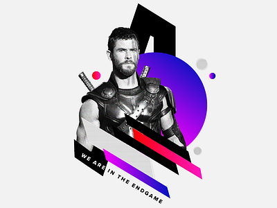 Thor adobe collage collage art digital art illustration illustrator cc photoshop photoshop art ui vector wacom