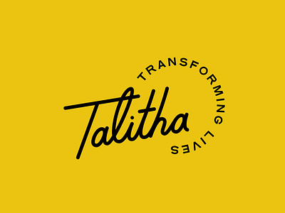 Talitha logo concept brand concept identity logo logotype type typography