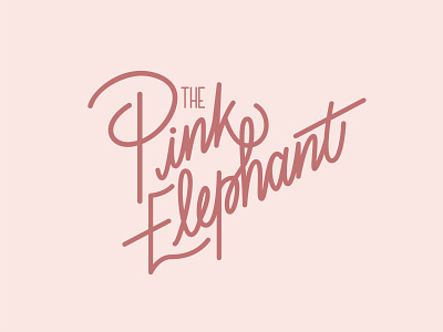 The Pink Elephant [Show] girl power pink podcasts script the pink elephant typography
