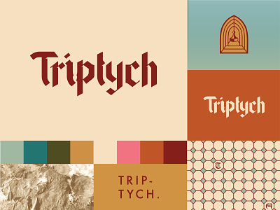 Triptych art board game history identity development