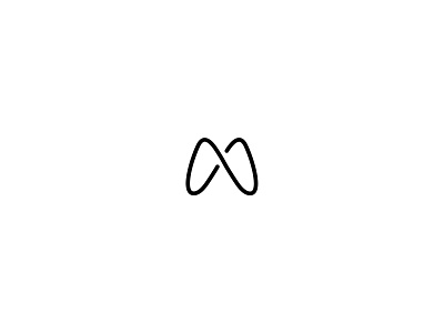 Letter M design logo typography