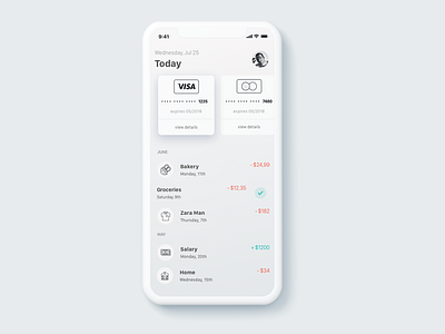 Checkout page 002 card checkout dailyui money ui wallet