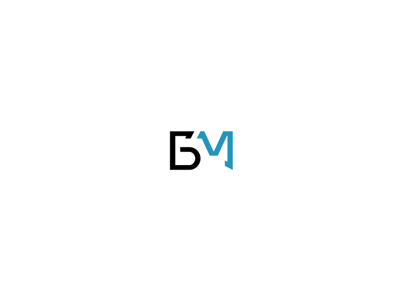 Logo "БМ" animation after effect after effects aftereffects animated animation branding design illustration logo logoanimation ui vector web design webdesign