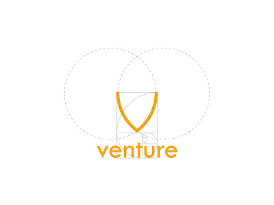 Venture caterer caterer logo catering catering logo company logo geometric logo modern orange professional refreshment logo simplistic venture