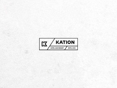 Kation Hotel brand assets brand identity branding business company branding company logo contemporary design hotel icon identity system logo logo design logo mark modern professional