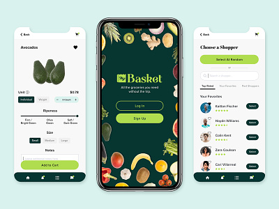 Online Grocery Shopping App app design ui user experience ux