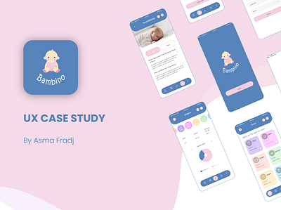 Bambino app baby care baby track mobile app ui ux baby app