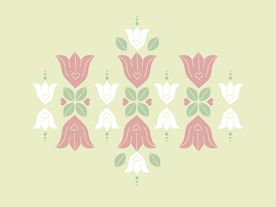 Flora Pattern experimentation flora flowers pattern vector