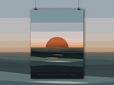 South Carolina Sunrise Poster