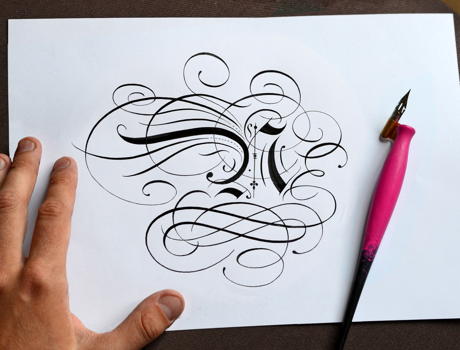 flourish-calligraphy-practice-by-evgeniy-berd-on-dribbble