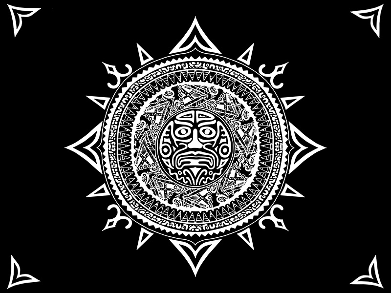 Tattoo Mayan Sun Rework by BunterHund68 on DeviantArt