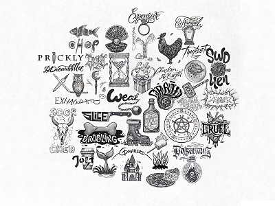 Inktober 2018 logos calligraffiti calligraphy design graffiti handlettering illustration inktober lettering logo logodesign logotype print typography