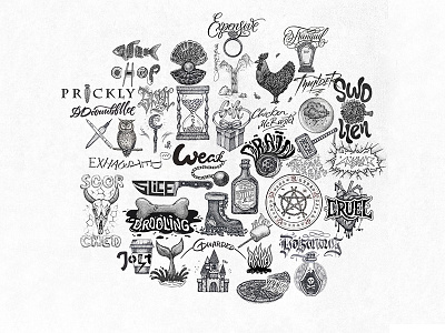Inktober 2018 logos calligraffiti calligraphy design graffiti handlettering illustration inktober lettering logo logodesign logotype print typography