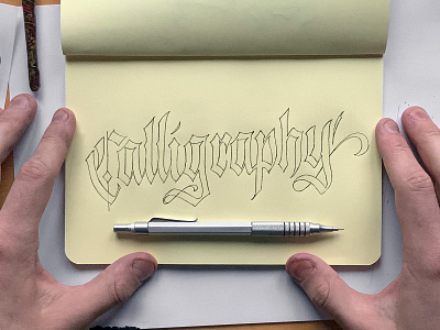 Calligraphy Lettering calligraphy calligraphy and lettering artist design gothic handlettering lettering logo logodesign logotype print typography