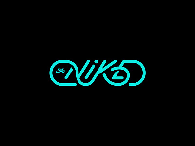 Nike Skateboarding concept logo logotype nike nike sb skate trongchit typography
