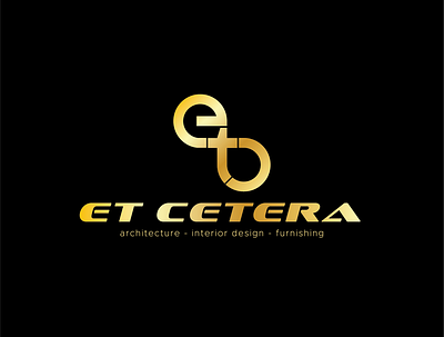 ETC Company Logo brand brand identity golden infinity logodesign logotype luxurious monoline