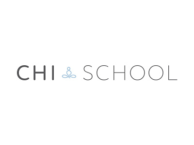 Chi School - Logo Design branding business cards logo design print design
