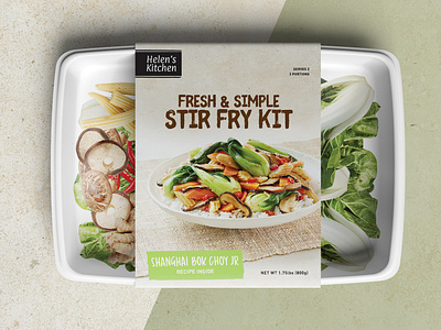 Package design for a meal kit