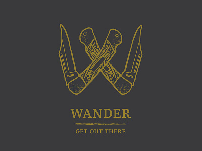 Wander adventure design illustration texture wander