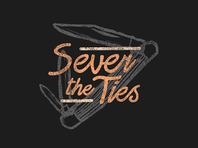 Sever the Ties adventure design illustration texture type