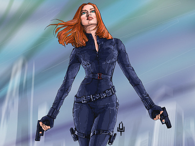 Black widow blackwidow hero marvel scarlettjohanson