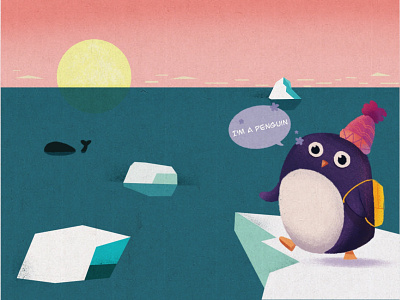 A PENGUIN illustration