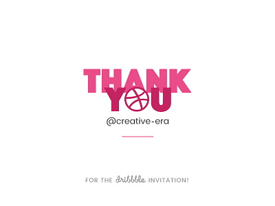 Thank You! dribbble excite fist shot invitation thank you thanks