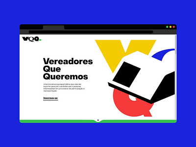 VQQ - Vereadores Que Queremos / Landing Page